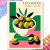 Modern Diamond Painting Kits - Fruit, Floral, and Abstract Designs
