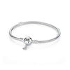 925 Sterling Silver Heart Charm Bracelet