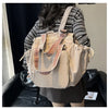Versatile Nylon Shoulder Bag with Large Capacity