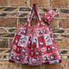Foldable Eco-Friendly Shopping Bag with Cartoon Print
