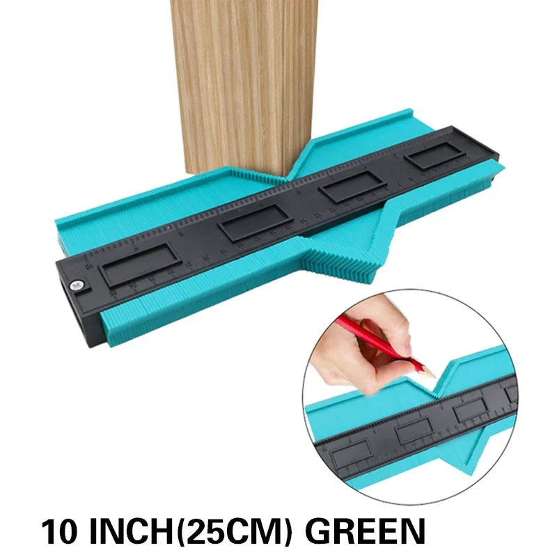 Contour Gauge with Lock – Precision Profile Copier for Woodworking & Tiling