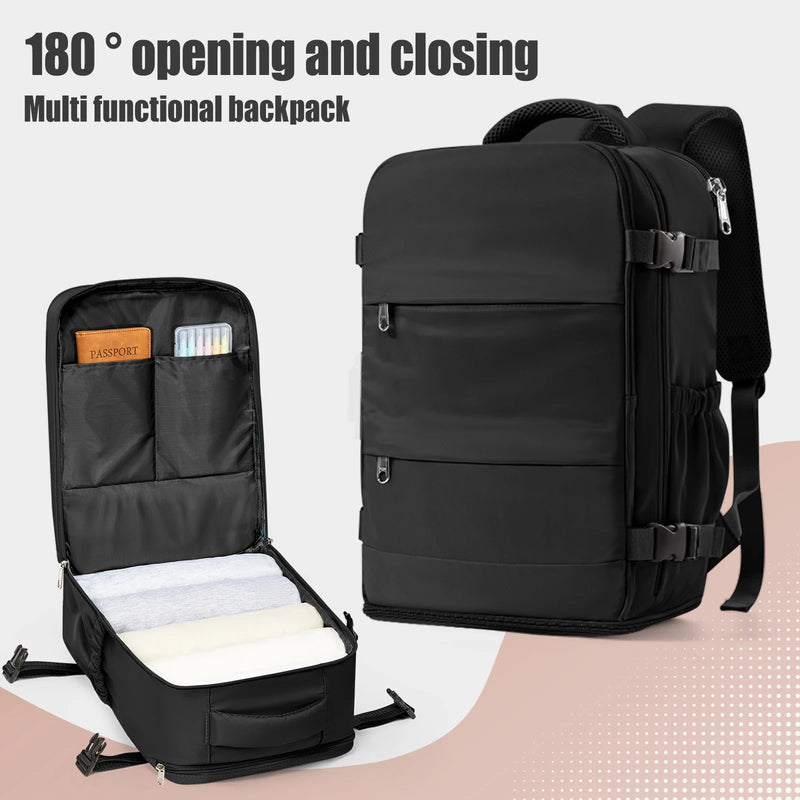 Compact 40L Cabin-Size Travel Backpack