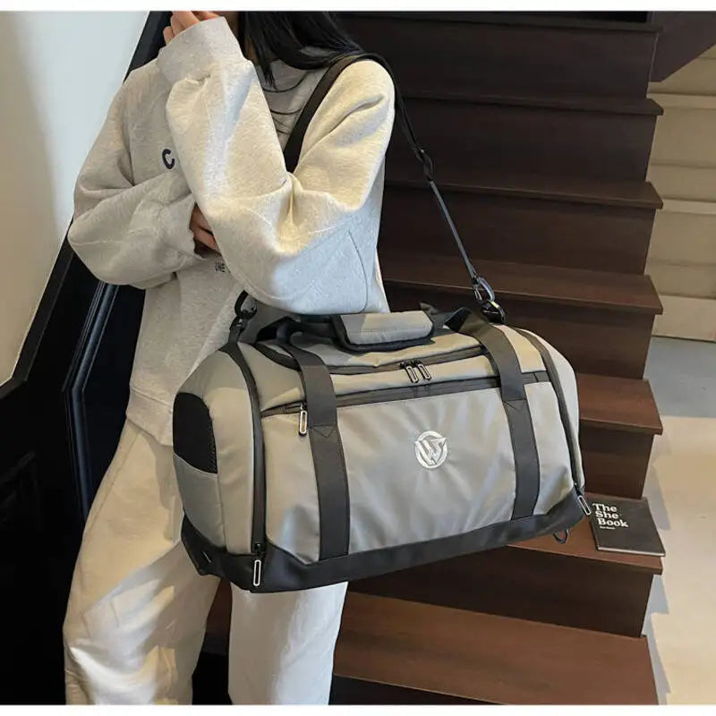 Wasserdichte Gymnastik-Tasche mit Schuhfach