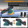 Cordless Electric Car Polisher & Buffer Kit with Dual Batteries