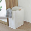 Foldable Cotton Laundry Basket with Handles