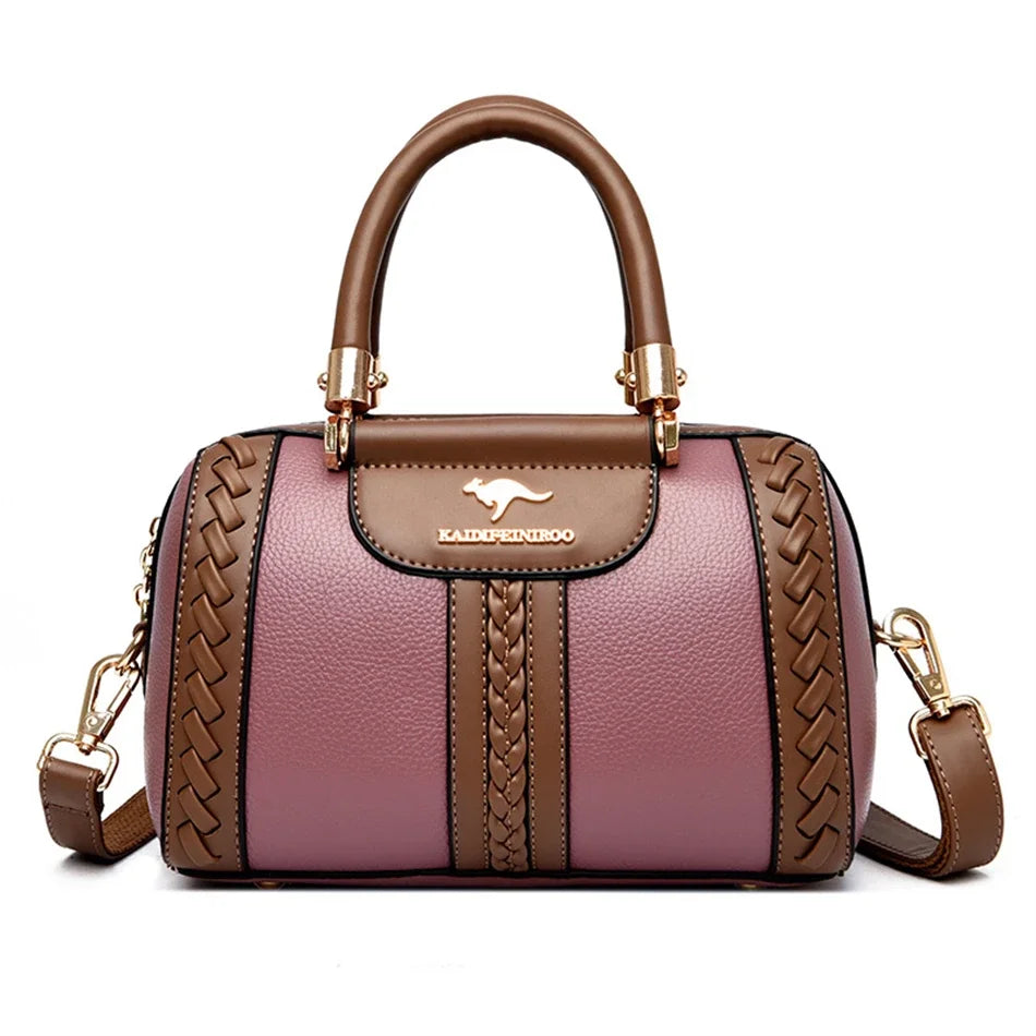 Luxury Leather Shoulder & Crossbody Bag for Women
