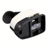A black and white heart-shaped paper punch set for crafting.