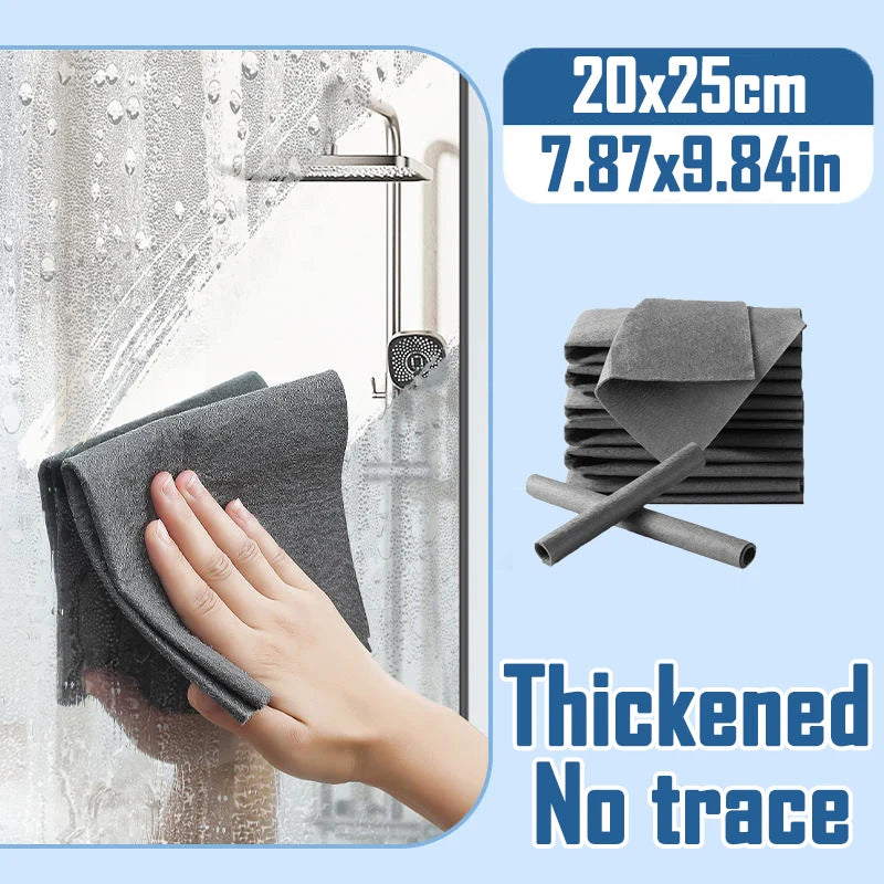 Reusable Microfiber Glass Cleaning Cloth