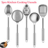 Stainless Steel Kitchen Cooking Utensil Set