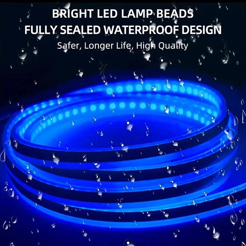 Bright LED lamp beads fully sealed waterproof design glowing blue light
