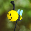 Cute Smiling Bee Car Antenna Toppers (Set of 2)