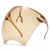 Oversized Y2K Wrap-Around Sunglasses