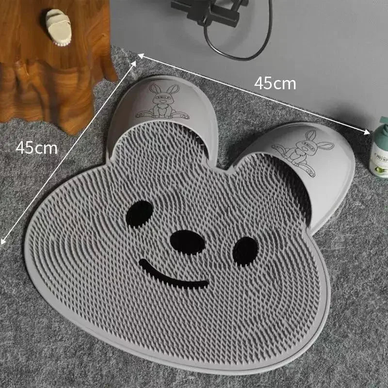 Textured Shower Foot Scrubber & Massage Mat