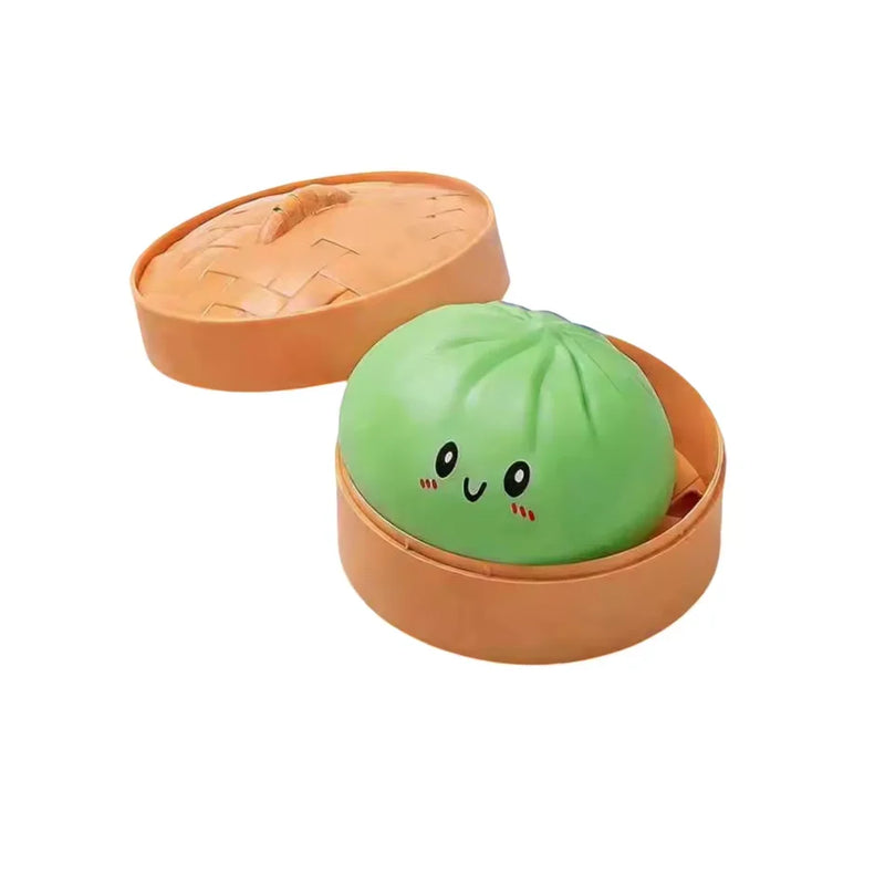 Smiley Face Dumpling Squishy Toy