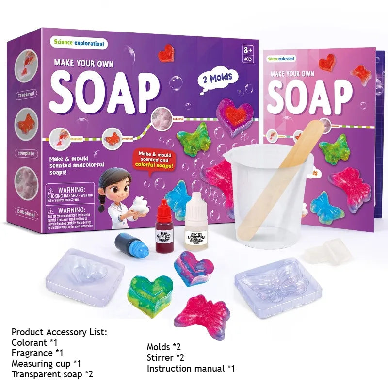 DIY Slime Making Kit with Foam Glue