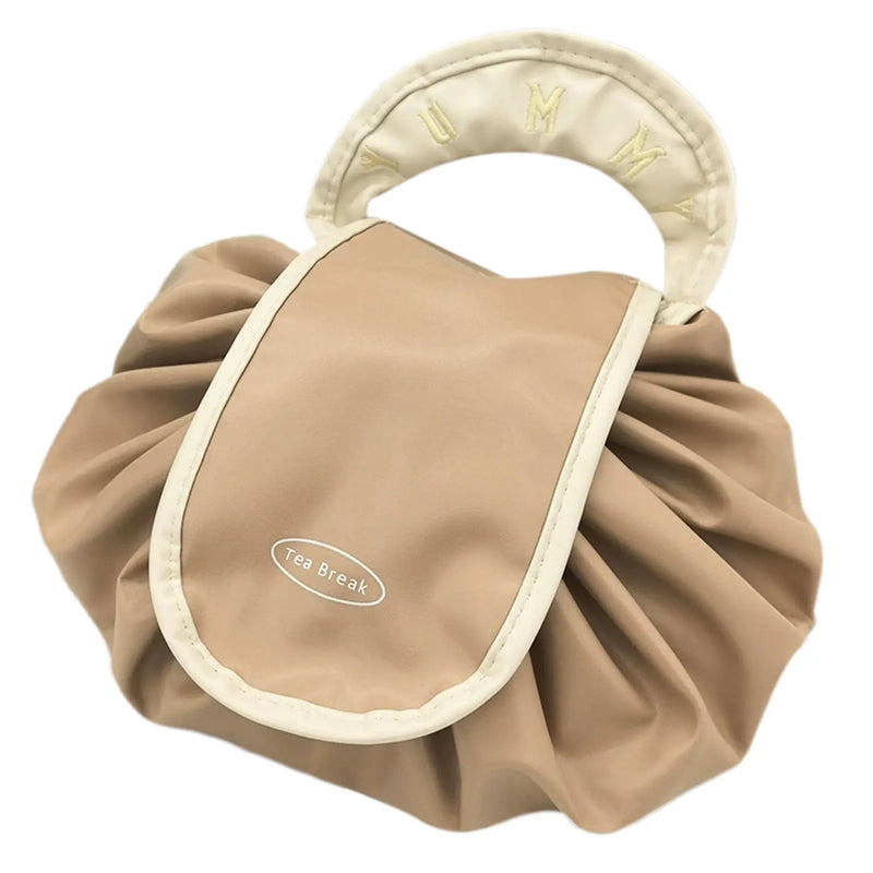 Trousse de Maquillage Barrique Spacieuse avec Cordon