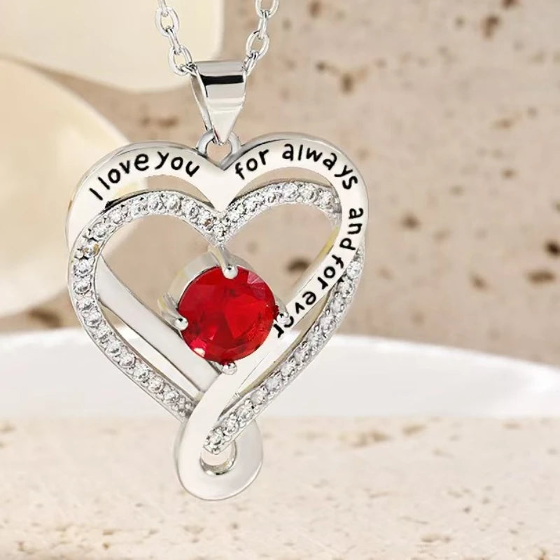 Elegant Heart Pendant Necklace