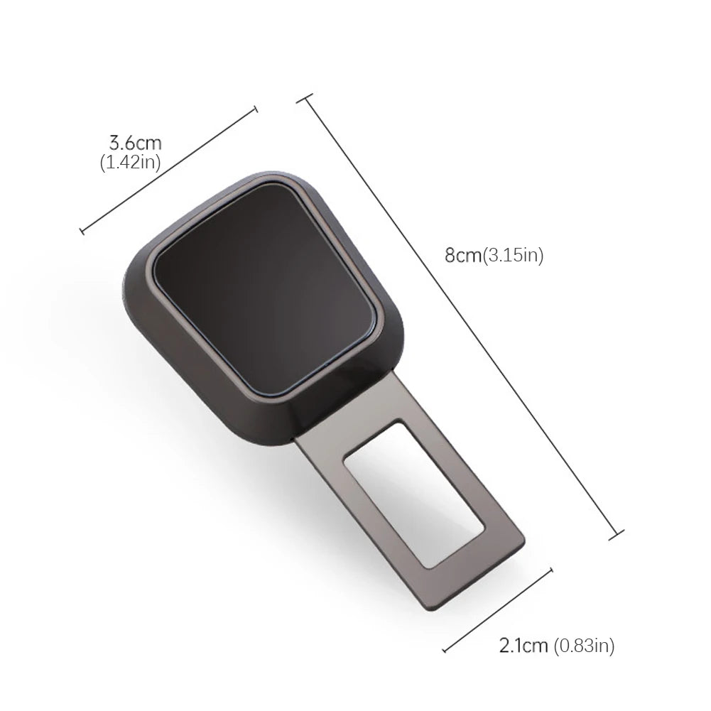Universal Seat Belt Extension Clip with Reinforced Lock