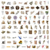 Vintage-Inspired Sticker Pack for Journals & Scrapbooks