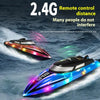 High-Speed Remote Control Speedboat with Double Propellers