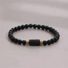 Pulsera de Turmalina Negra en Bruto