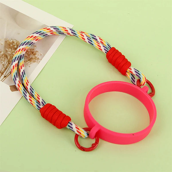 Boho Hand-Woven Water Bottle Carrier Strap
