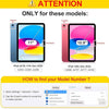Clear Shockproof Case for iPad Air, Pro, and Mini Models