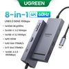 6-in-1 USB-C Hub with 4K HDMI, 10Gbps Data, and 100W Charging