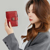 Vintage RFID-Blocking Tri-Fold Wallet with Ample Storage