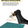 360° Rotating Blade Craft Cutter with 3 Replacement Blades