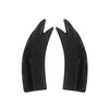 Universal Car Rear Bumper Splitters with Carbon Fiber Finish