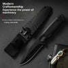 Stainless Steel Fixed Blade Outdoor Knife with Sheath