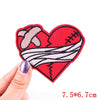 Encouraging Embroidered Iron-On Patches for Jackets, Jeans & Bags
