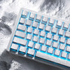 Carbon Pattern Side-Printed Keycap Set for MX-Style Keyboards