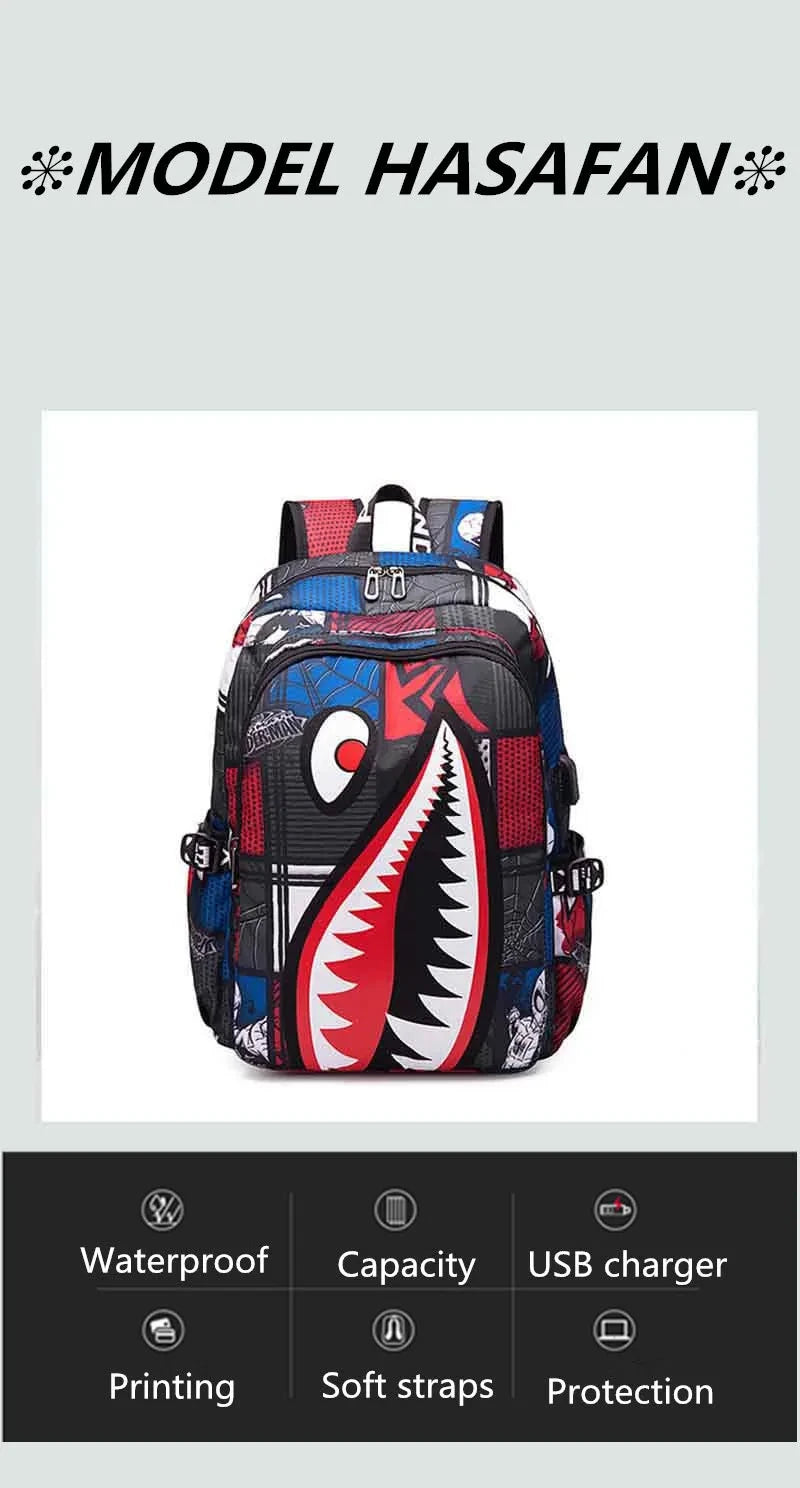 Anti-Theft Waterproof Travel Backpack