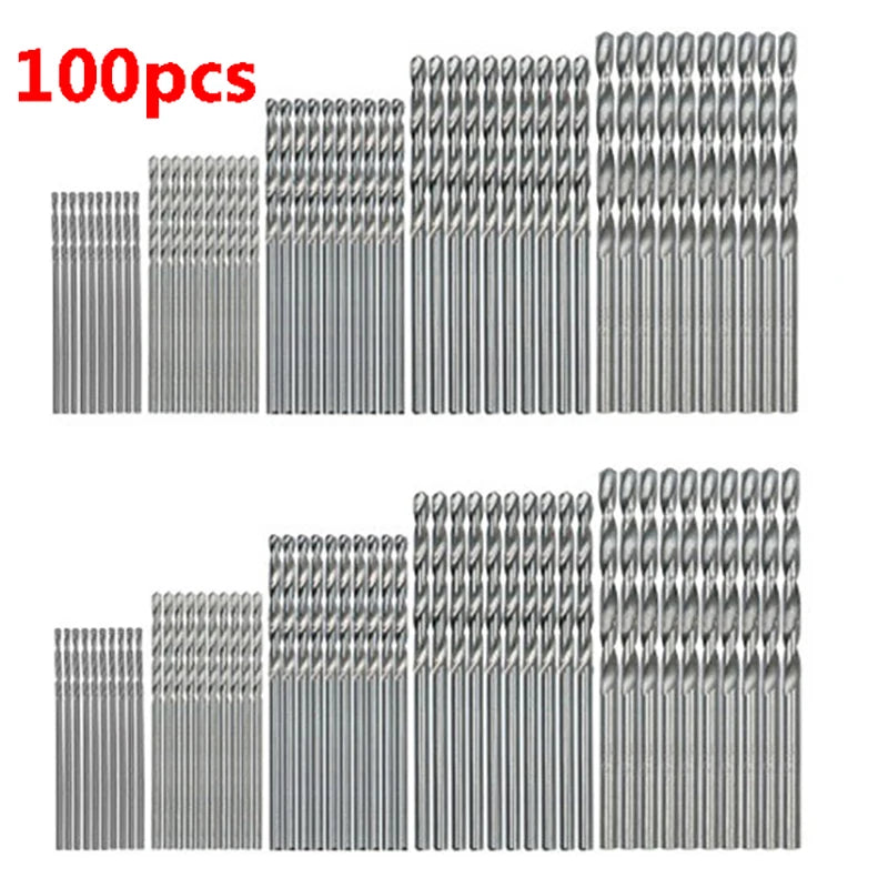 Titanium-Coated HSS Drill Bit Set