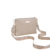 Quilted Chain Crossbody Bag with Adjustable Strap