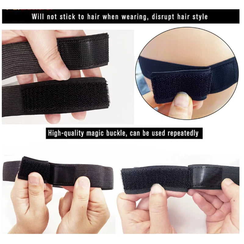 Adjustable Wig Edge Band with Magic Tape