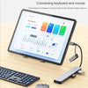 8-Port USB-C & USB-A Hub with SD/TF Card Reader