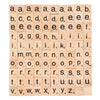 Wooden Alphabet & Number Learning Blocks Set (100 Pieces)