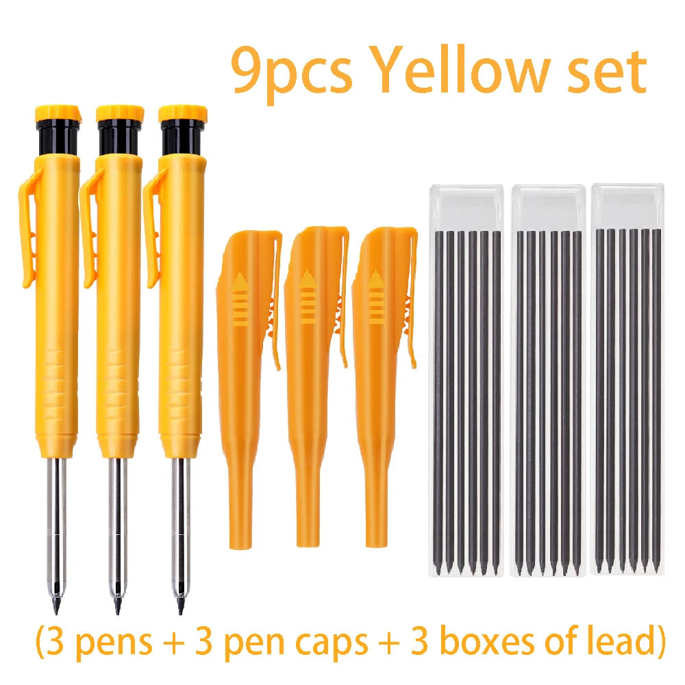Precision Carpenter Mechanical Pencils with Lead Refills