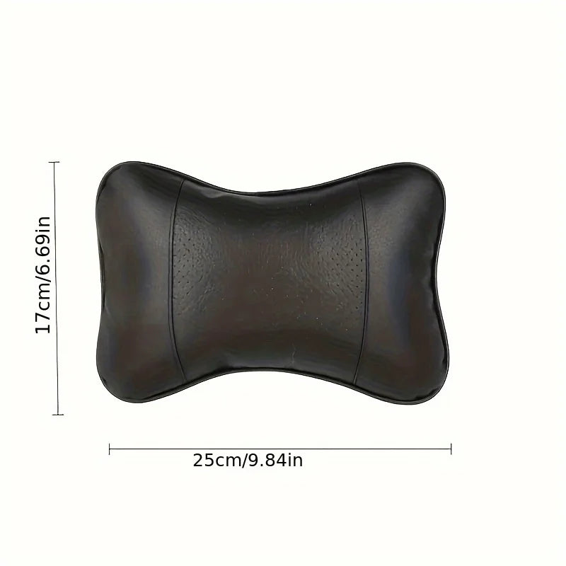 Breathable Mesh Car Headrest with Neck Support Pillow