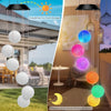 Solar-Powered Color-Changing Wind Chime