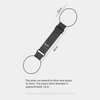 Adjustable Luggage Strap with Quick-Release Buckle