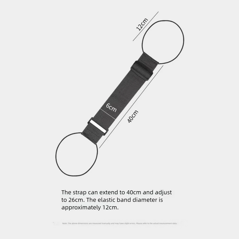 Adjustable Luggage Strap with Quick-Release Buckle