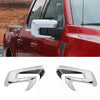 Carbon Fiber Look Mirror Cover for Ford F-150 (2021-2025)