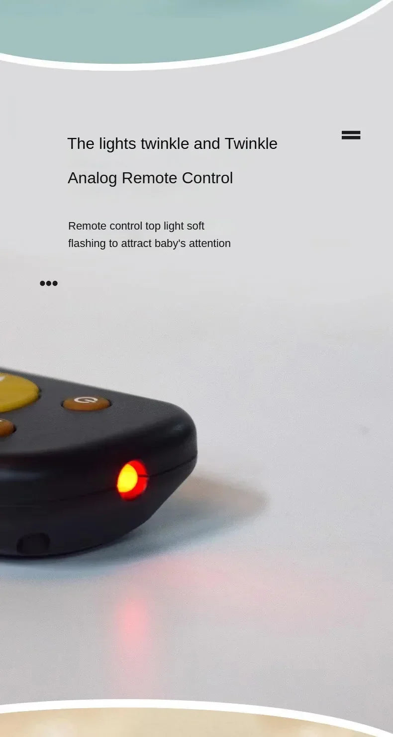 Musical Toy TV Remote Control for Babies and Toddlers