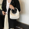 Soft PU Leather Hobo Bag with Top Handle
