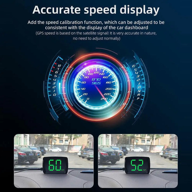 Universal GPS Car Head-Up Display