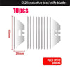 2-in-1 Folding Utility Knife and Glue Scraper